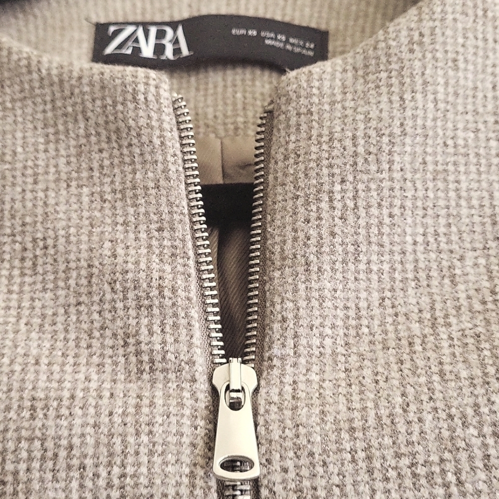 ZARA Made in Spain Longline Jacket - Picture 3 of 10